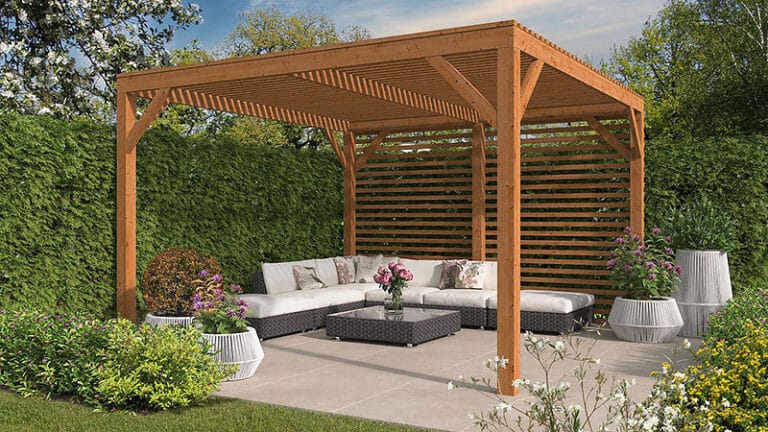 Installer une pergola.